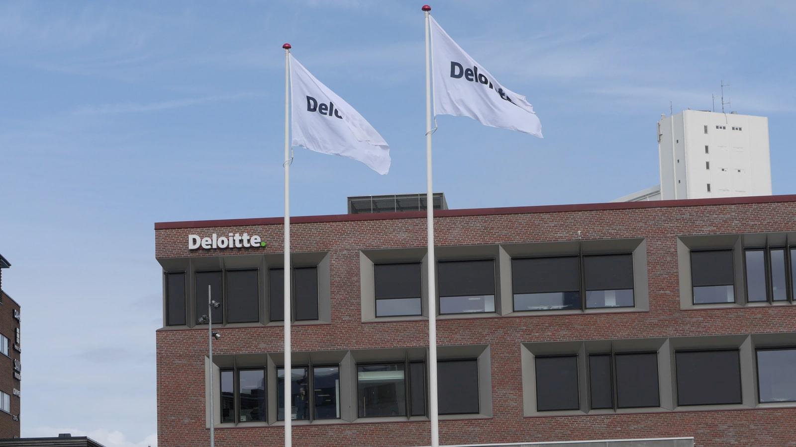 Front of Deloitte building in Esbjerg